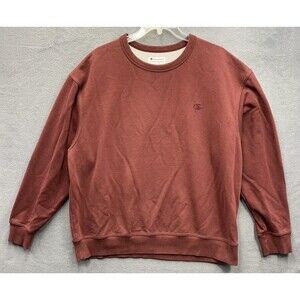 Champion Authentic Athlecticwear Pullover Sweaters Red Long Sleeve Mens Size 2XL